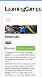 Mobile Screenshot of learningcampus.it