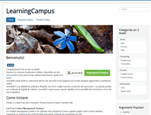 Tablet Screenshot of learningcampus.it